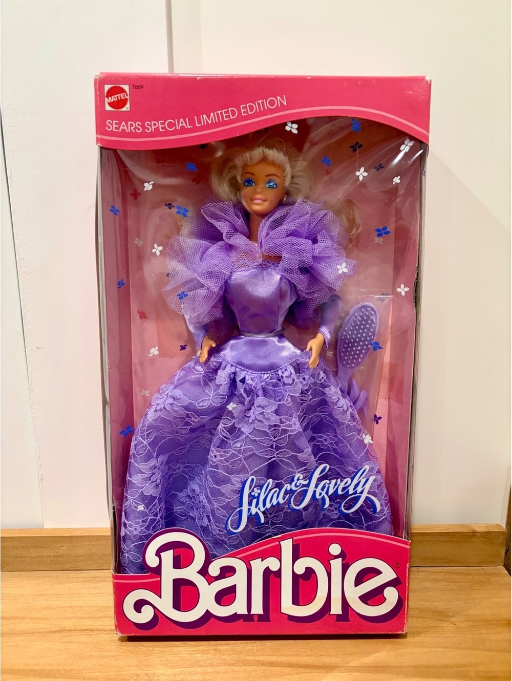 Vintage 1987 Barbie Lilac & Lovely Sears Special Limited Edition NRFB #7669